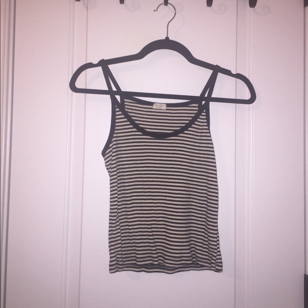 NWOT Brandy Melville black & white camisole
